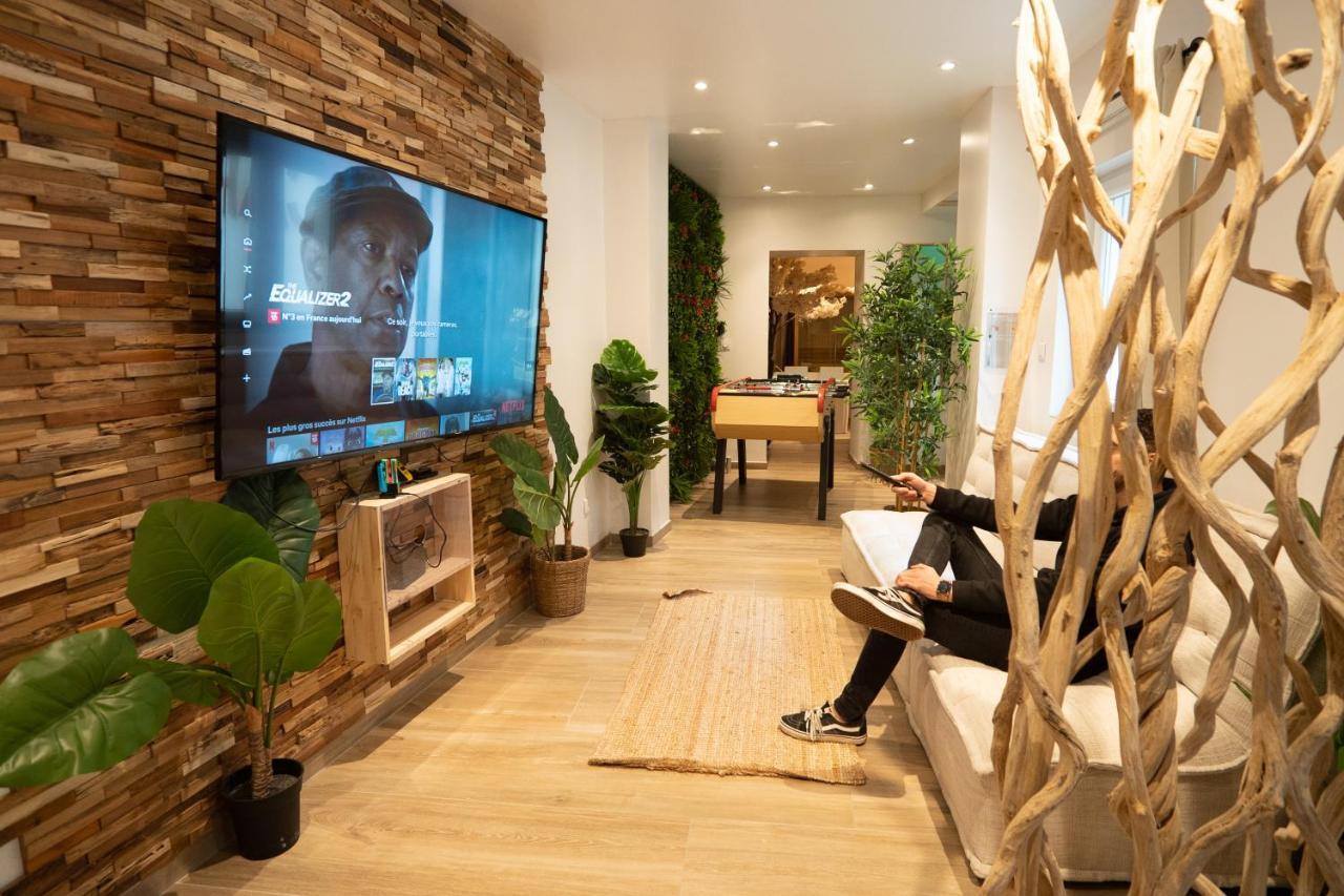 Capsule Thailande I Sauna I Balneo I Console I Jeux En Bois I Cinema I Cour Interieure Trith-Saint-Leger Екстер'єр фото